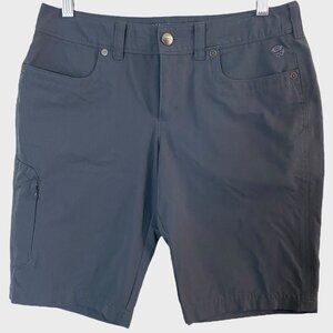 Mountain Hardwear La Strada Hiking Short Gray Women's 4 Water-Repellant Outdoors